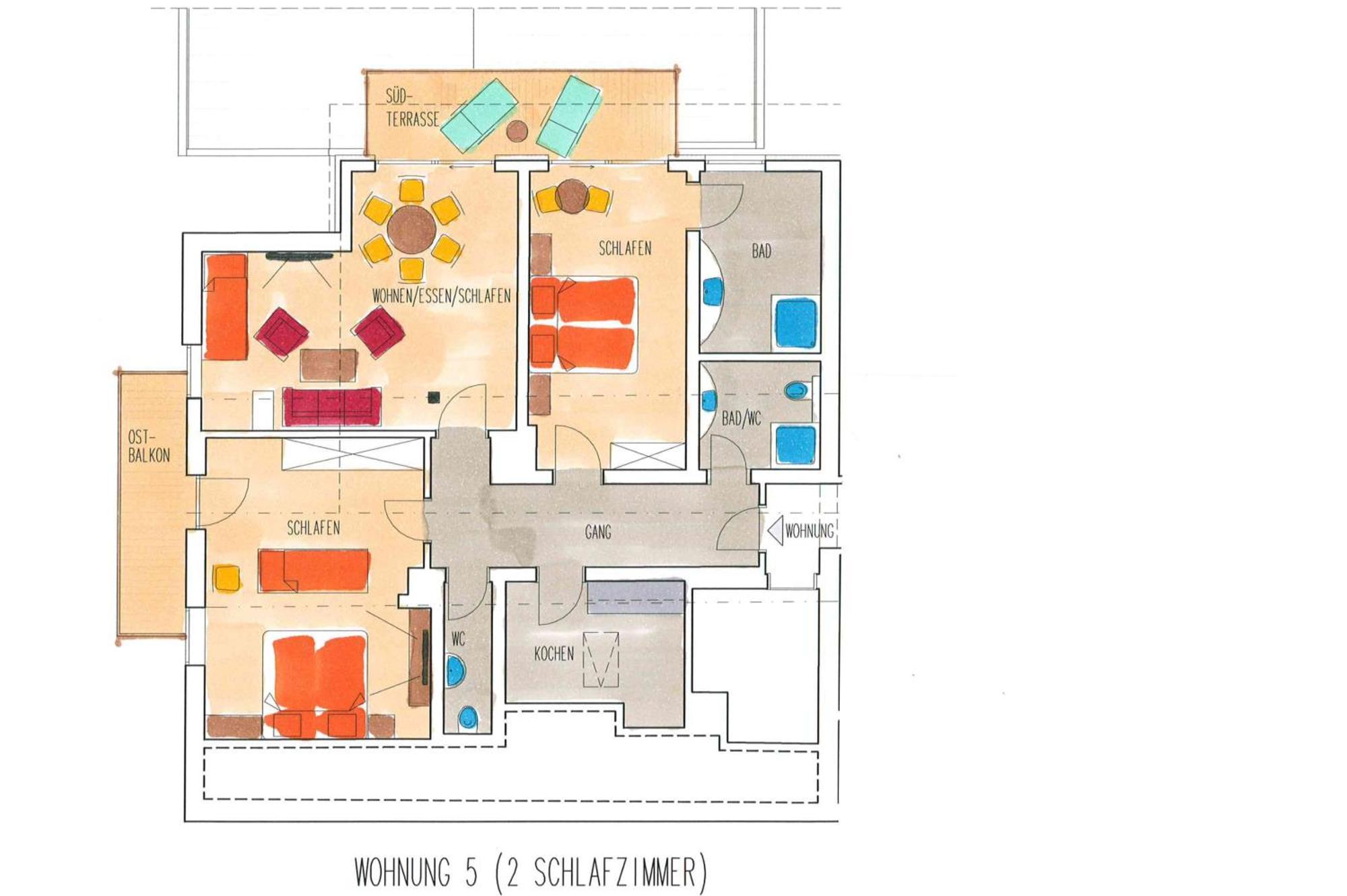 Appartements Gaertner Bichlbach Habitación foto
